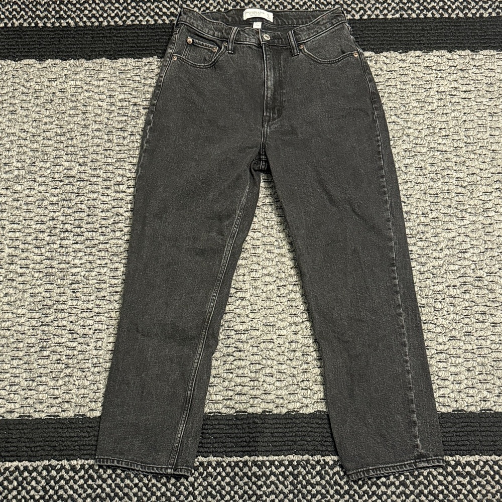 Abercrombie & Fitch Ankle Straight Women’s 27 Ultra High Rise Curve Love Casual